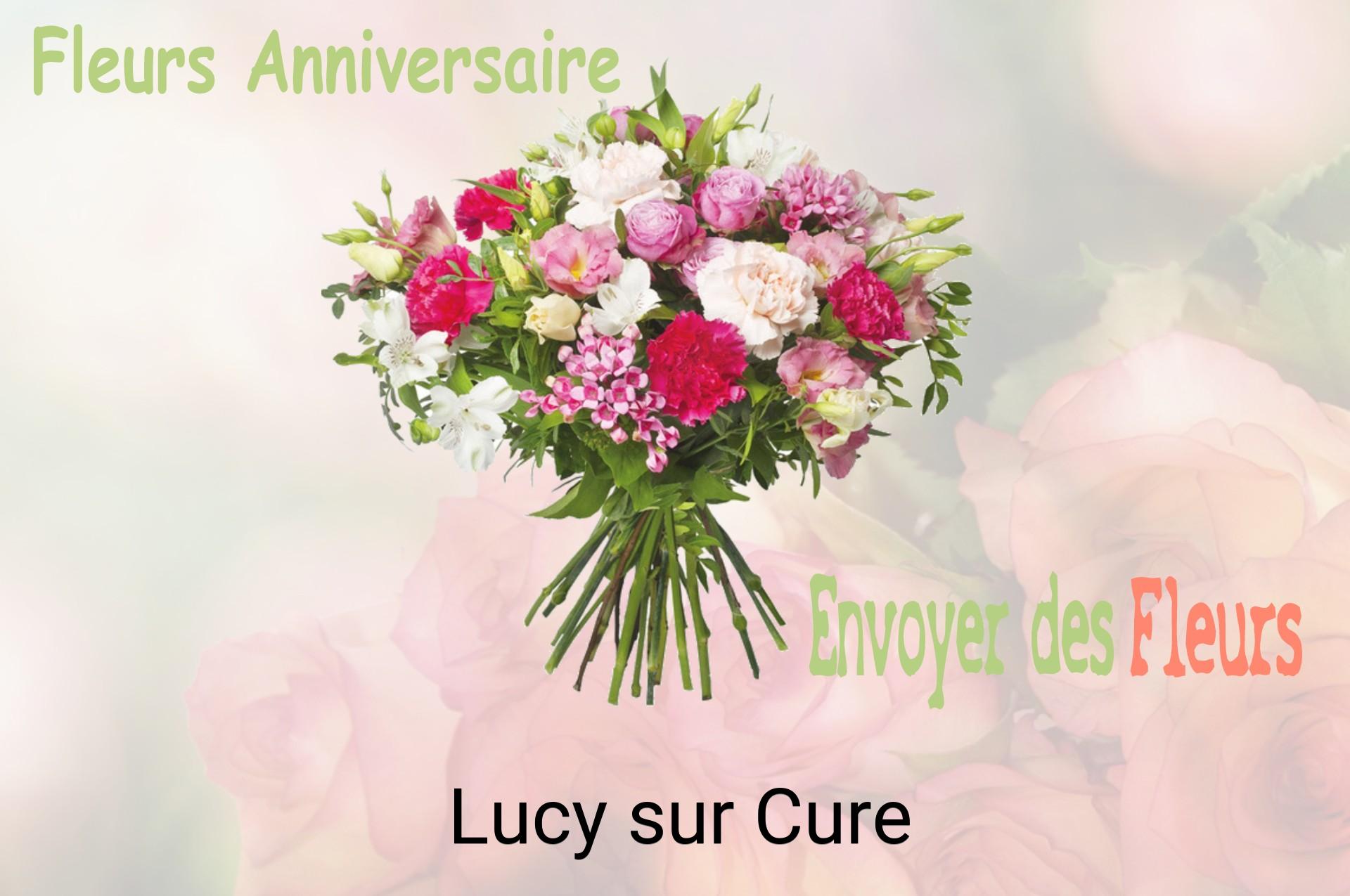 Bouquet de fleurs d’anniversaire livré à Lucy-sur-Cure